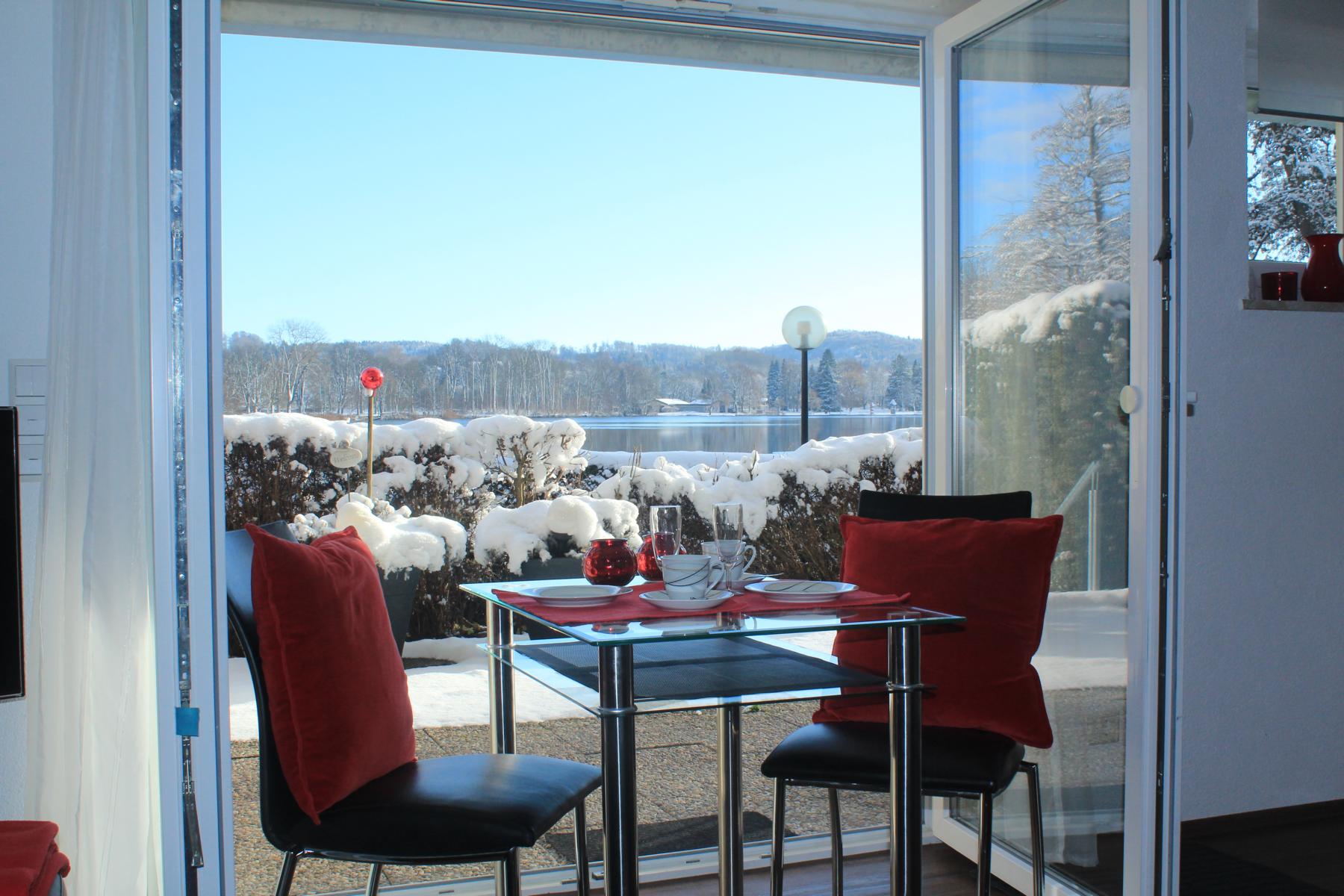 Ausblick im Winter